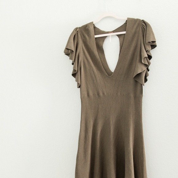 Free People Jodie Sweater Dress Size Large - Picture 8 of 13